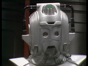 And with this photo of a Cyberman, I've just spoiled the first episode cliffhanger